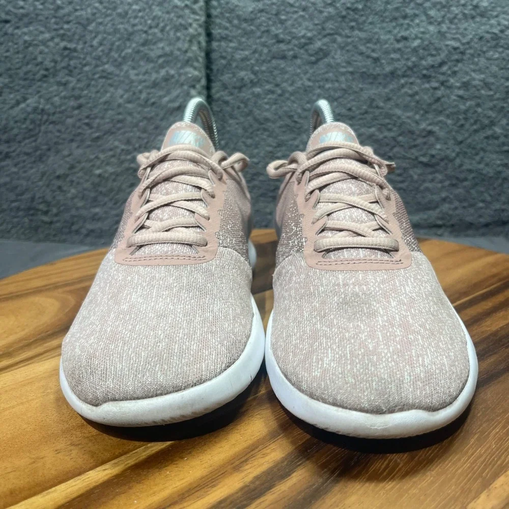 Nike Flex Experience RN 8 Women's‎ Running Shoes Rose Gold White Size 7.5
